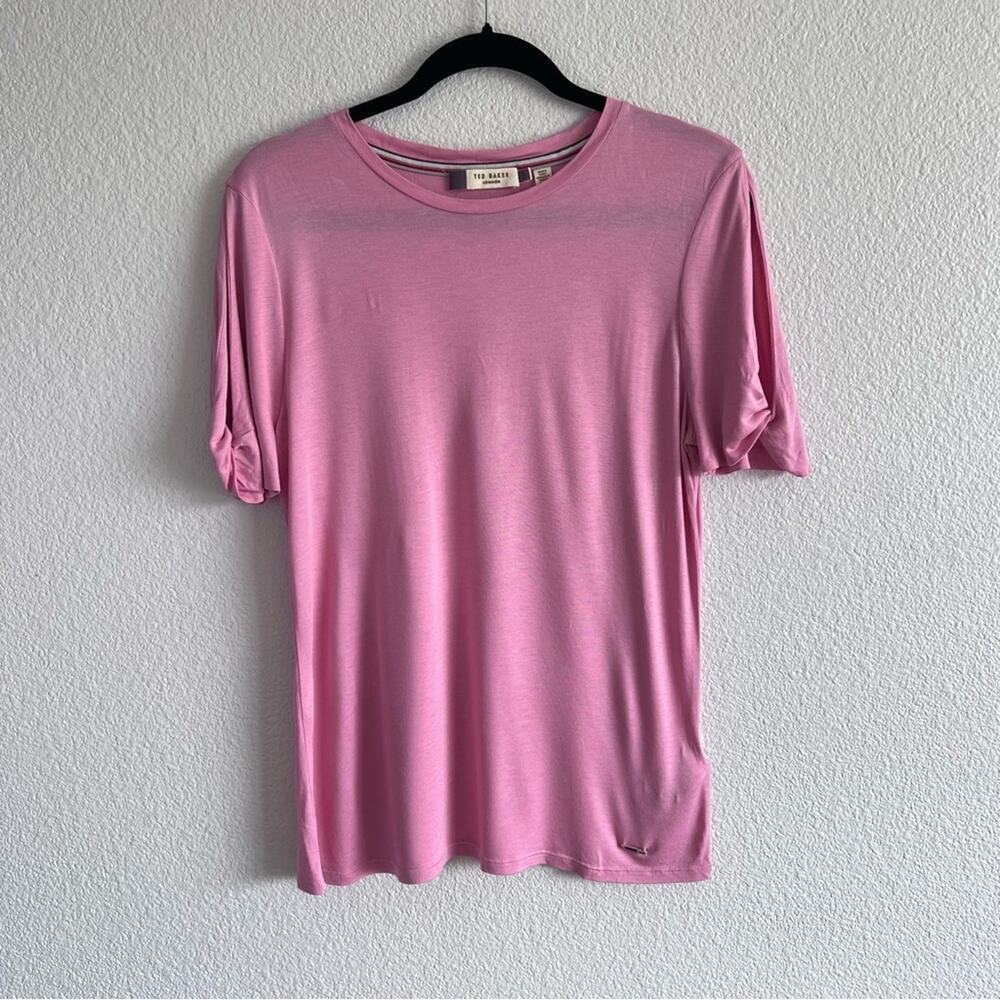 Ted Baker London Pink Open Sleeve‎ Tee